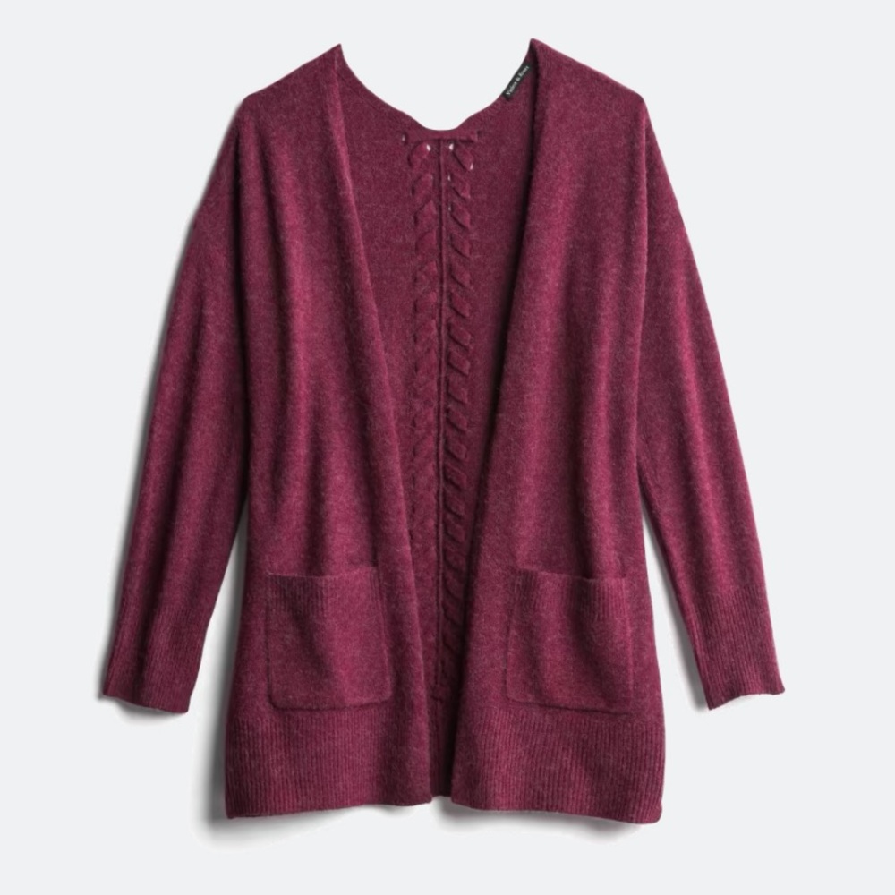 Violets & Roses Liesl Back Detail Cardigan